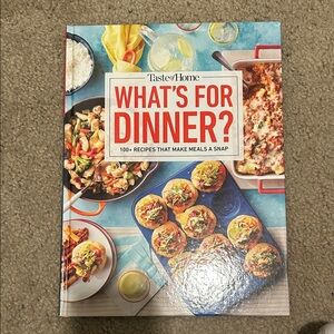 Taste of Home What's for Dinner? Cookbook - Red and Blue Edition